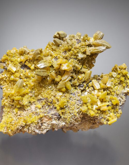 Pyromorphite- Daoping mine area, Guilin, Guangxi Zhuang, China