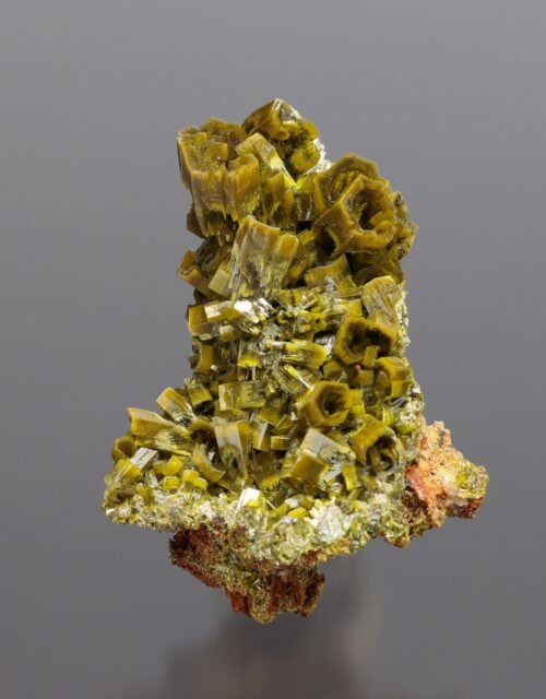 Pyromorphite- Daoping mine area, Guilin, Guangxi Zhuang, China (P03)