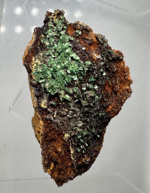 Metazeunerite: Shazijiang U deposit, Miaoershan Uranium District, Guilin, Guangxi, China