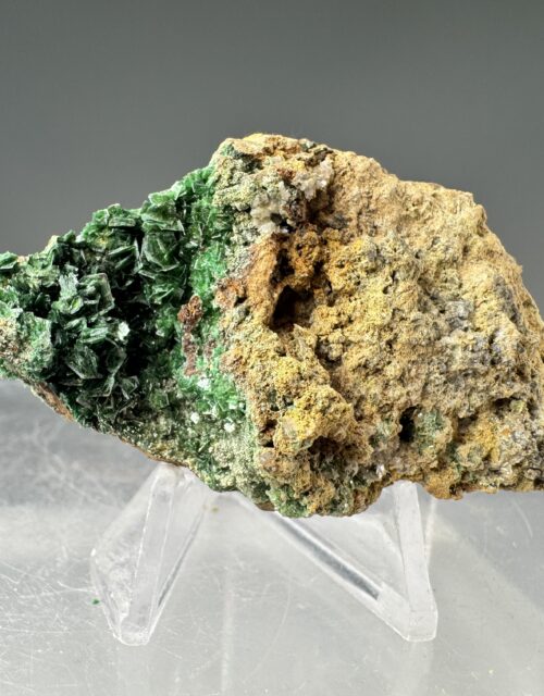 Metazeunerite: Shazijiang U deposit, Miaoershan Uranium District, Guilin, Guangxi, China