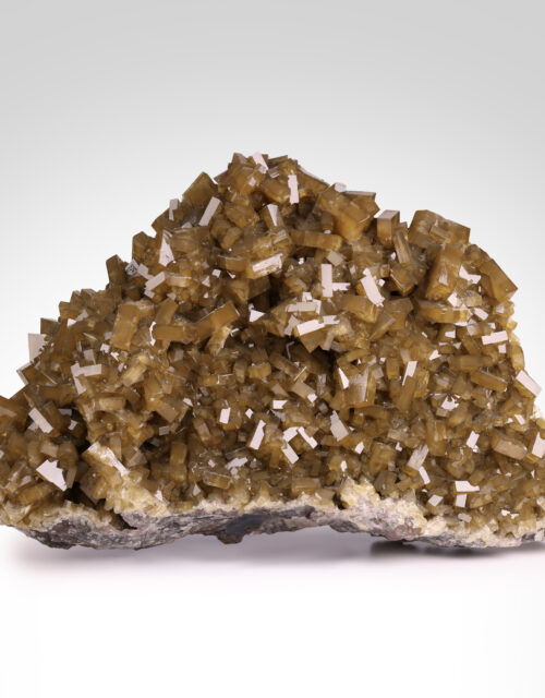 Barite on Fluorite: Xiefang mine, Ruijin County, Ganzhou, Jiangxi Province, China