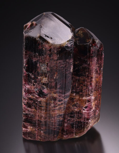 Rubellite Tourmaline (Elbaite): Abuja leather, Komu pegmatites, Atisbo, Oyo, Nigeria