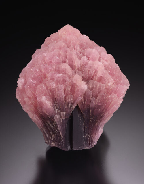 Elbaite Tourmaline "Mushroom": Palelni mine, Khetchel village, Molo Quarter, Momeik Township, Shan State, Myanmar