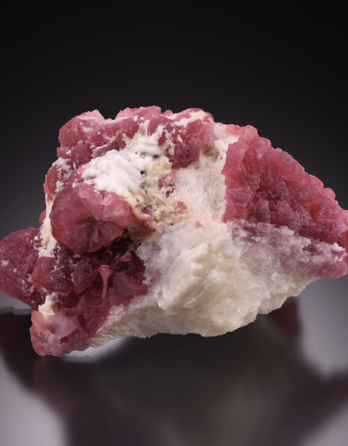 "Mushroom" Elbaite Tourmaline, Calcite: Palelni mine, Khetchel village, Molo Quarter, Momeik Township, Kyaukme District, Shan State, Myanmar