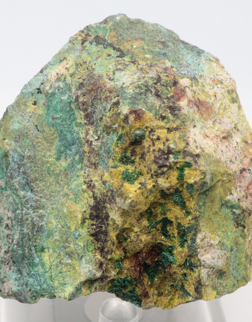 Uranophane, Malachite, Sklodowskite: Musonoi Mine, Kolwezi, Mutshatsha, Lualaba, DR Congo