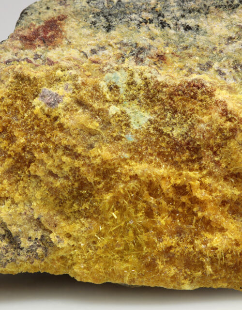 Uranophane: Musonoi Mine, Kolwezi, Mutshatsha, Lualaba, DR Congo