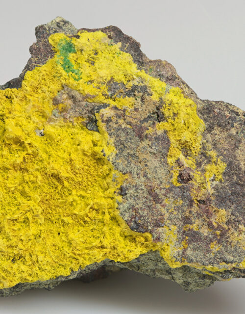 Schoepite, Rutherfordine: Musonoi Mine, Kolwezi, Mutshatsha, Lualaba, DR Congo