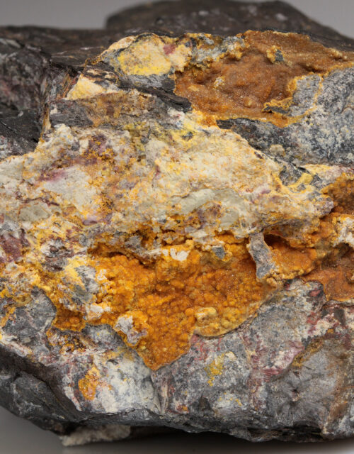 Kasolite, El Sherana mine, South Alligator River, West Arnhem Region, Northern Territory, Australia