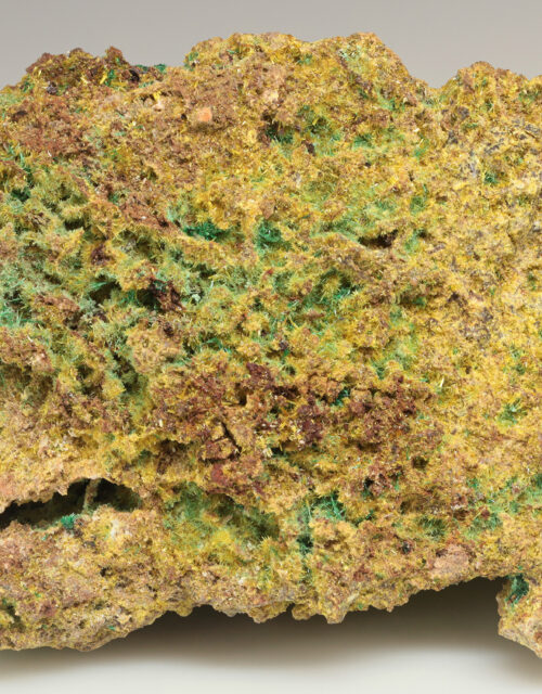 Uranophane, Malachite: Musonoi Mine, Kolwezi, Mutshatsha, Lualaba, DR Congo