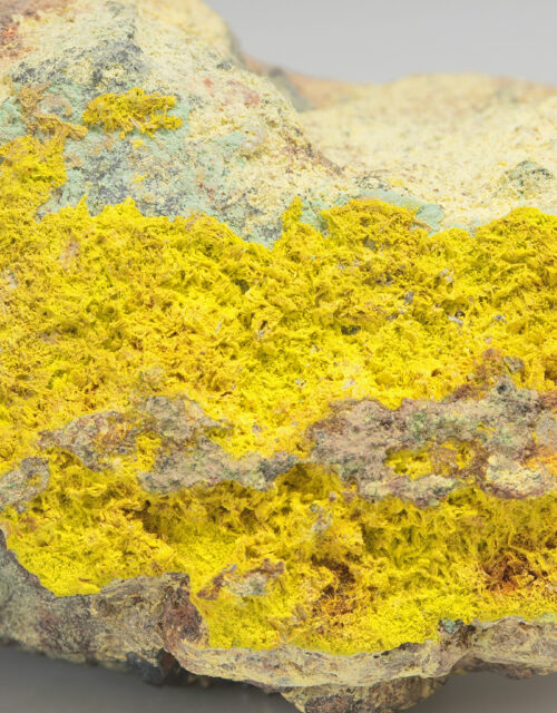 Rutherfordine, Schoepite: Musonoi Mine, Kolwezi, Mutshatsha, Lualaba, DR Congo