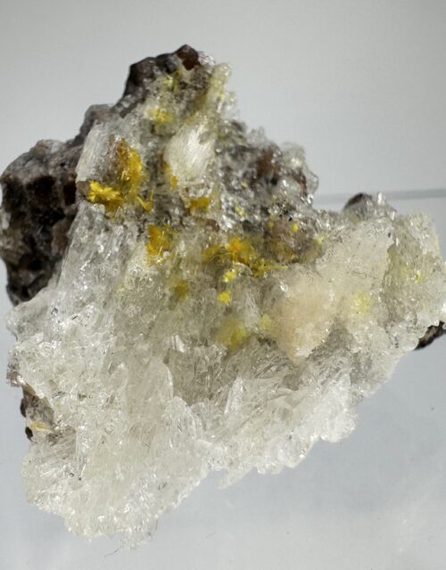 Haiweeite, Sklodowskite: Animas mine, Santa Eulalia, Chihuahua State, Mexico