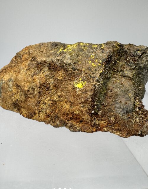 Uranopilite: Zálesí uranium deposit, Zálesí, Javorník, Jeseník District, Olomouc Region, Czech Republic