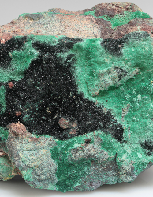 Malachite, Vandenbrandeite: Musonoi Mine, Kolwezi, Mutshatsha, Lualaba, DR Congo