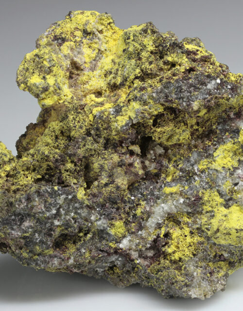 Tyuyamunite: Margaritas No. 1 Mine, Peña Blanca District, Aldama Municipality, Chihuahua, Mexico