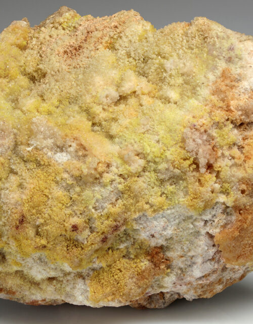 Tyuyamunite, Calcite, Opal-A (Var: Opal-AN): Animas Mine, Francisco Portillo, West Camp, Santa Eulalia Mining District, Aquiles Serdán Municipality, Chihuahua, Mexico