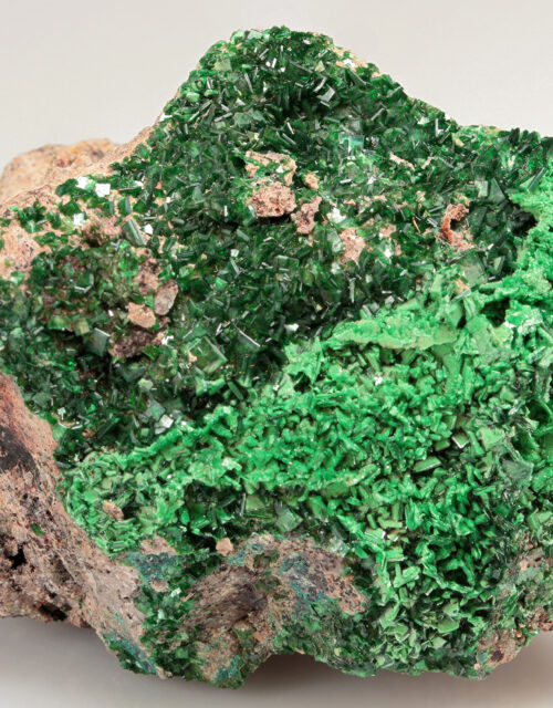 Metatorbernite: Musonoi Mine, Kolwezi, Mutshatsha, Lualaba, DR Congo