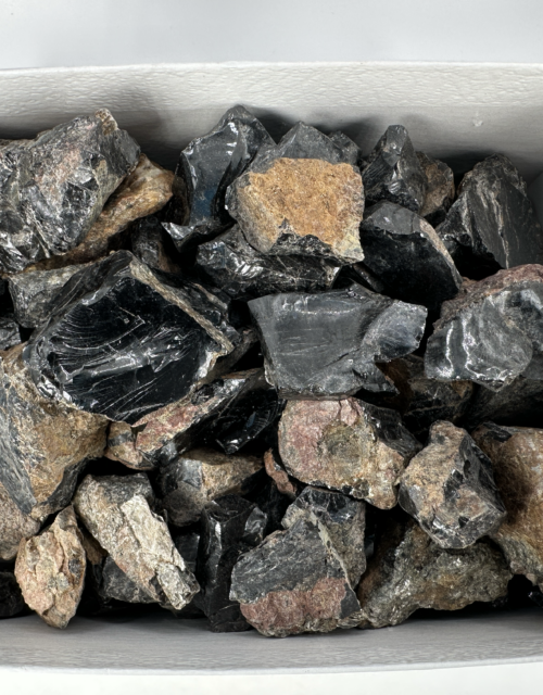 Euxenite-(Y): Platt Pegmatite, Encampment, Carbon County, Wyoming, USA