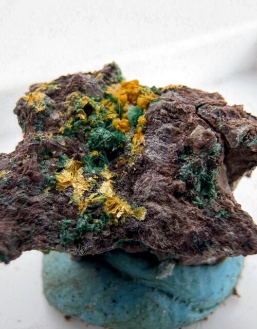 Metatyuyamunite: Musonoi Mine, Kolwezi, Mutshatsha, Lualaba, DR Congo