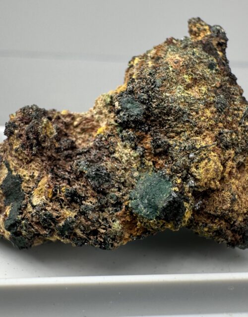 Vandenbrandeite, Malachite: Musonoi Mine, Kolwezi, Mutshatsha, Lualaba, DR Congo