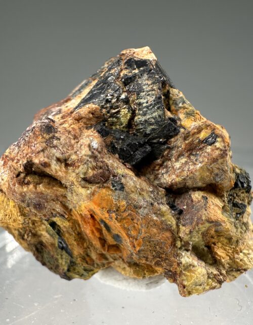 Uraninite, Meta-Autunite: Bell pit, Newry, Oxford County, Maine, USA
