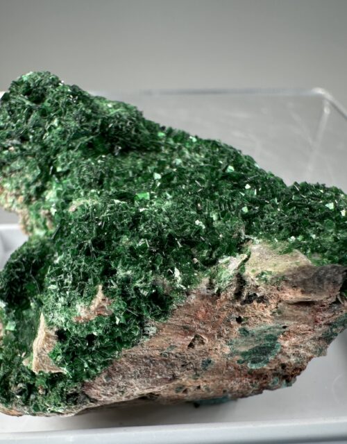 Metatorbernite: Musonoi Mine, Kolwezi, Mutshatsha, Lualaba, DR Congo
