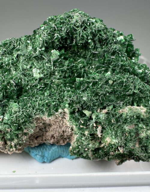 Metatorbernite: Musonoi Mine, Kolwezi, Mutshatsha, Lualaba, DR Congo