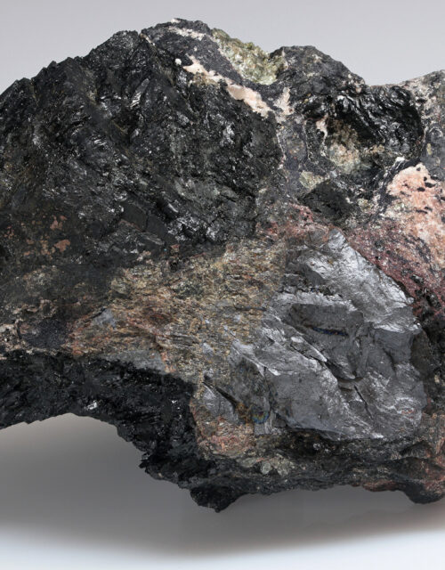 Uraninite, Fluorite, Pyroxene: Richardson Mine, Cardiff Township, Haliburton County, Ontario, Canada
