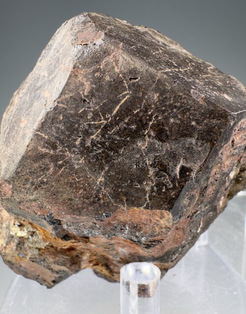 "Betafite" (Uranopyrochlore): Silver Crater Mine, Faraday Township, Hastings County, Ontario, Canada