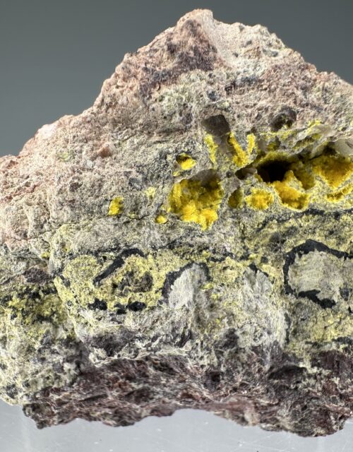Uranophane: Musonoi Mine, Kolwezi, Mutshatsha, Lualaba, DR Congo