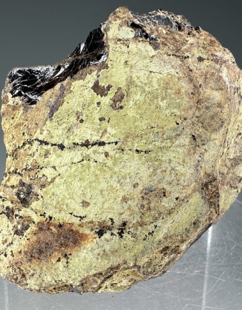 Aeschynite-(Y): Clora May Pegmatite, Trout Creek Pass, Chaffee County, Colorado, USA