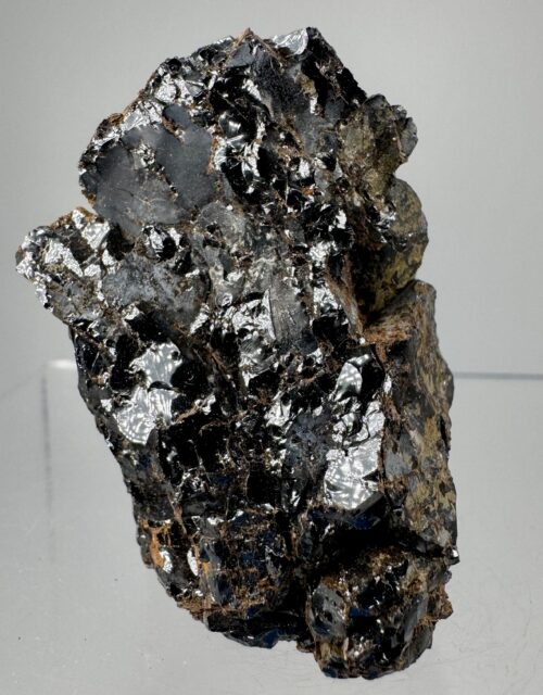 Euxenite-(Y): Platt Pegmatite, Encampment, Carbon County, Wyoming, USA