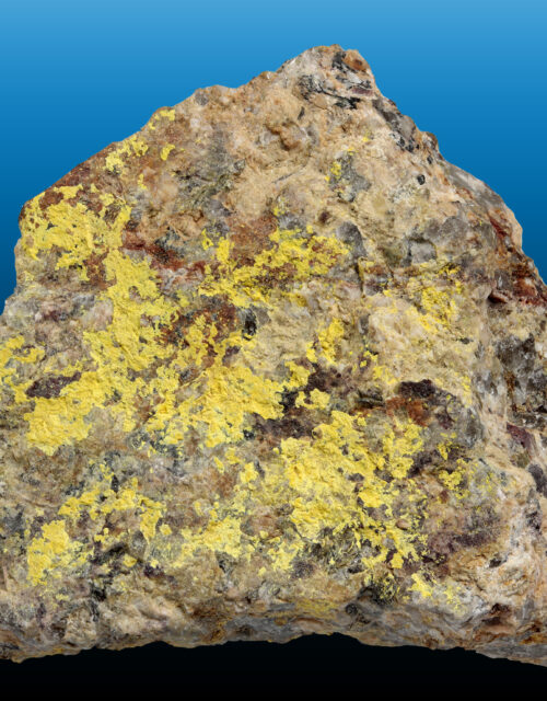 Bergenite: Streuberg Quarry, Bergen, Vogtlandkreis, Saxony, Germany