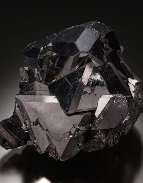 Magnetite: Huanggang Fe-Sn deposit, Hexigten Banner, Chifeng City, Inner Mongolia, China