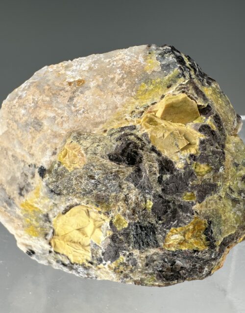 "Gummite", Uraninite, Cyrtolite: Spruce Pine Mining District, North Carolina, USA