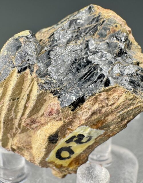 Euxenite-(Y): Luella Pegmatite, Trout Creek Pass, Chaffee County Colorado USA