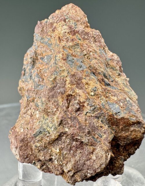 Uraninite var. Pitchblende: La Commanderie mine, Mauléon, Bressuire, Deux-Sèvres, Nouvelle- Aquitaine, France