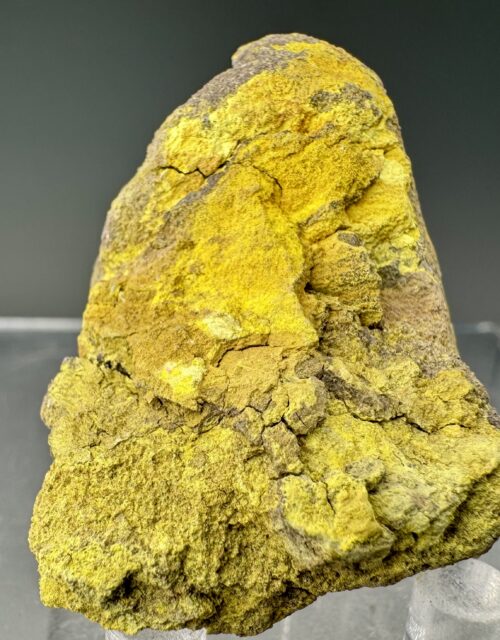 Carnotite: Blue Jay Claim, White Canyon, San Juan County, Utah, USA