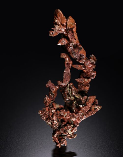 Native Copper, Cuprite, Tenorite: Phoenix mine, Phoenix, Keweenaw County, Michigan, USA