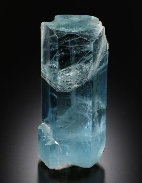 Beryl var. Aquamarine: Goand mine, Biasa Sapa, Shigar Valley, Gilgit-Baltistan, Pakistan