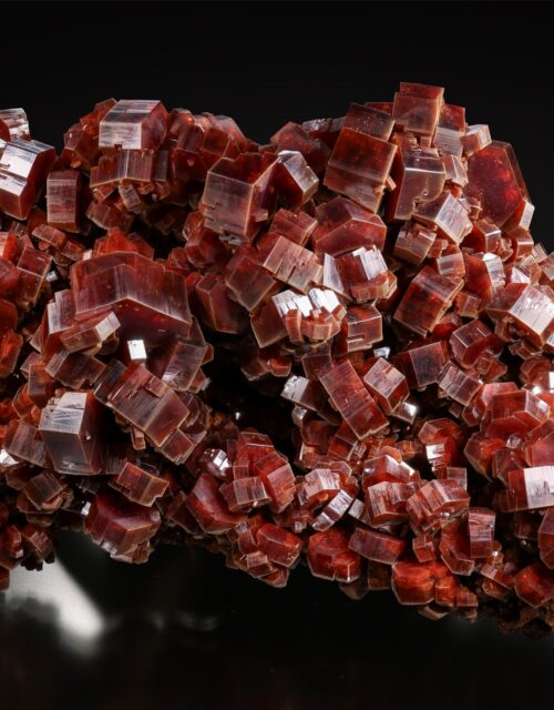 Vanadinite: Coud'a workings, Mibladen, Aït Oufella Caïdat, Midelt Cercle, Midelt Province, Drâa-Tafilalet Region, Morocco