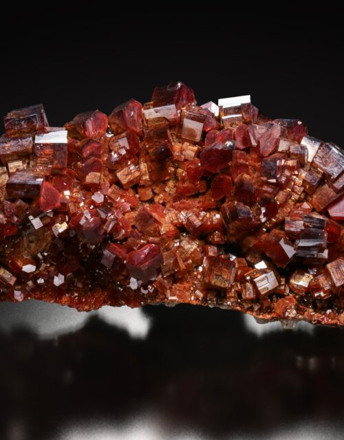 Vanadinite: ACF Mine, Mibladen, Aït Oufella Caïdat, Midelt Cercle, Midelt Province, Drâa-Tafilalet Region, Morocco