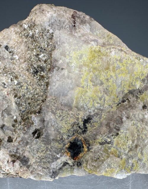 Uraninite, Gummite, Uranophane