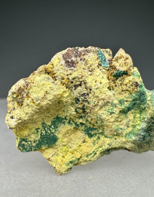 Uranophane, Malachite, Metatorbernite