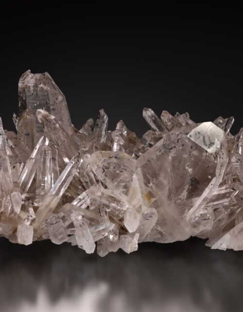 Quartz (Japan-Law twinned), Arsenopyrite